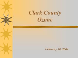 Clark County Ozone February 10, 2004