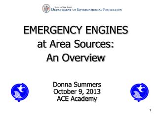 EMERGENCY ENGINES at Area Sources: An Overview