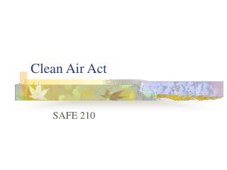 Clean Air Act