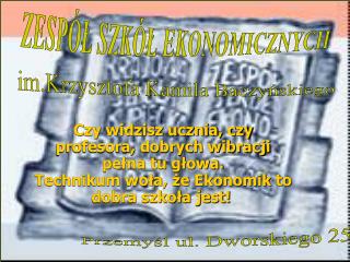 ZESPÓŁ SZKÓŁ EKONOMICZNYCH