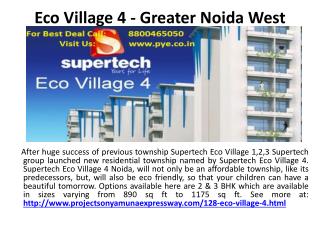 Residential Property on Yamuna Expressway: www.pye.co.in