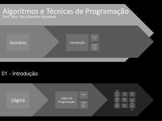 Algoritmos e Técnicas de Programação