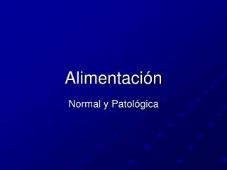 Alimentación