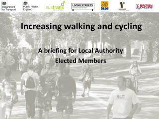 Increasing walking and cycling