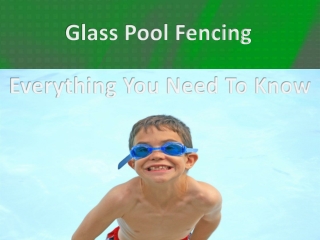Glass Pool Fencing