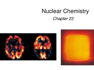 Nuclear Chemistry