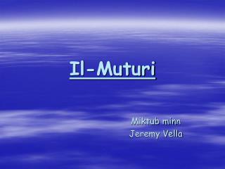 Il-Muturi