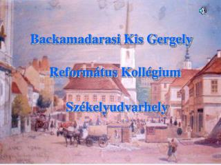 Backamadarasi Kis Gergely