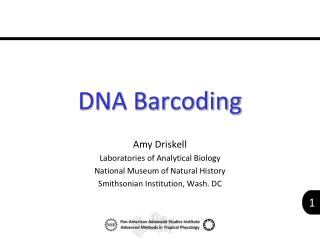 DNA Barcoding