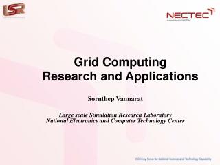 Grid Computing Research and Applications