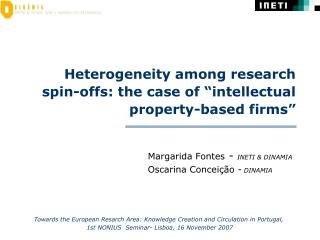 Heterogeneity among research spin-offs: the case of “intellectual property-based firms”