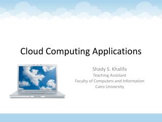 Cloud Computing Applications