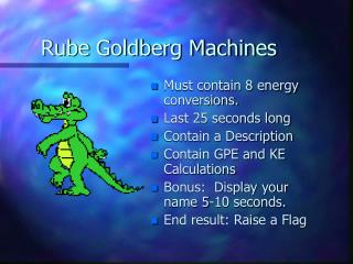 Rube Goldberg Machines