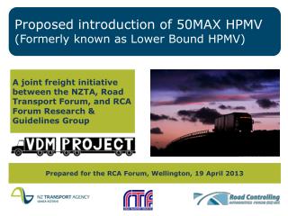 Proposed introduction of 50MAX HPMV (Formerly known as Lower Bound HPMV)