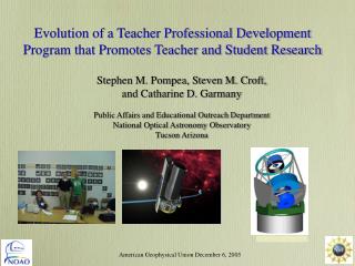 Evolution of a Teacher Professional Development Program that Promotes Teacher and Student Research