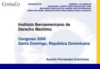 Instituto Iberoamericano de Derecho Marítimo