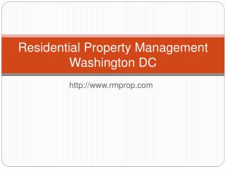 RM Property Management DC