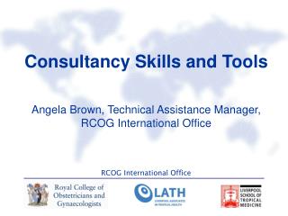 Consultancy Skills and Tools
