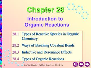 Introduction to Organic Reactions