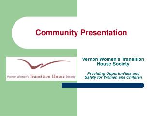 Community Presentation