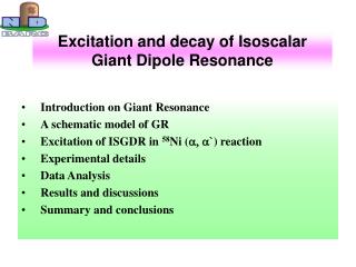 Excitation and decay of Isoscalar Giant Dipole Resonance