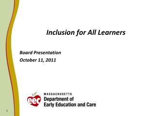 Inclusion for All Learners