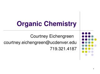 Organic Chemistry