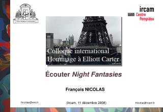 Écouter Night Fantasies