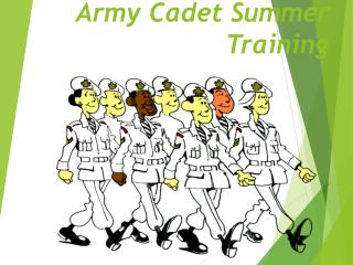 Army Cadet Summer Training