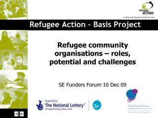 Refugee Action – Basis Project
