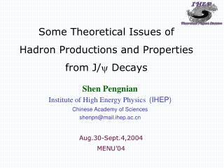 Some Theoretical Issues of Hadron Productions and Properties from J/  Decays