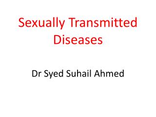 Sexually Transmitted Diseases