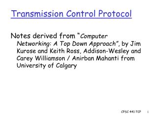 Transmission Control Protocol