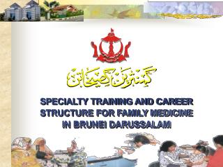 SPECIALTY TRAINING AND CAREER STRUCTURE FOR FAMILY MEDICINE IN BRUNEI DARUSSALAM