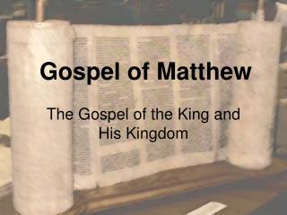 Gospel of Matthew