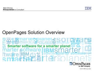 OpenPages Solution Overview