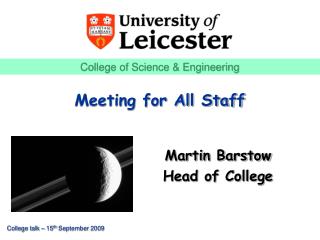 Meeting for All Staff