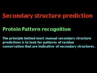 Chou-Fasman propensities (partial table)