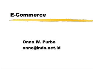 E-Commerce