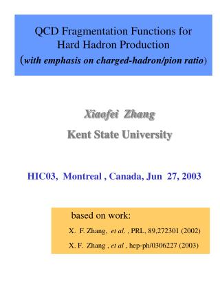 HIC03, Montreal , Canada, Jun 27, 2003