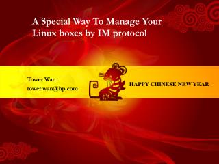 HAPPY CHINESE NEW YEAR