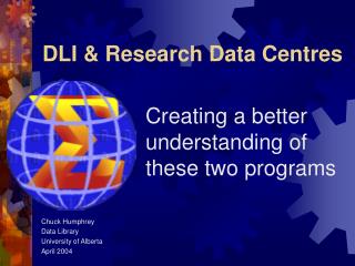 DLI & Research Data Centres
