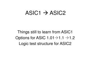 ASIC1  ASIC2