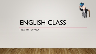 English class