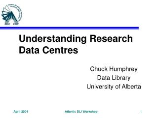 Understanding Research Data Centres