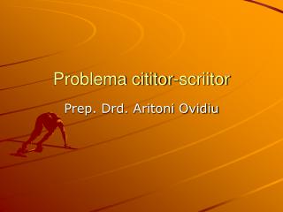 Problema cititor-scriitor