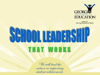SCHOOL LEADERSHIP