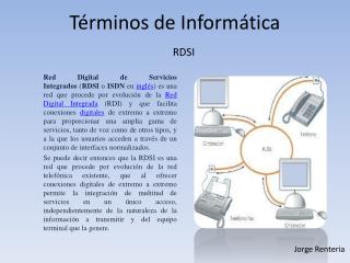 Términos de Informática