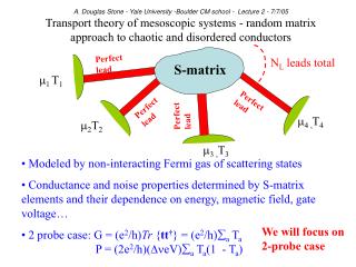 Modeled by non-interacting Fermi gas of scattering states