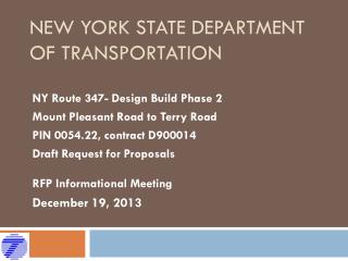 New York State Department of Transportation